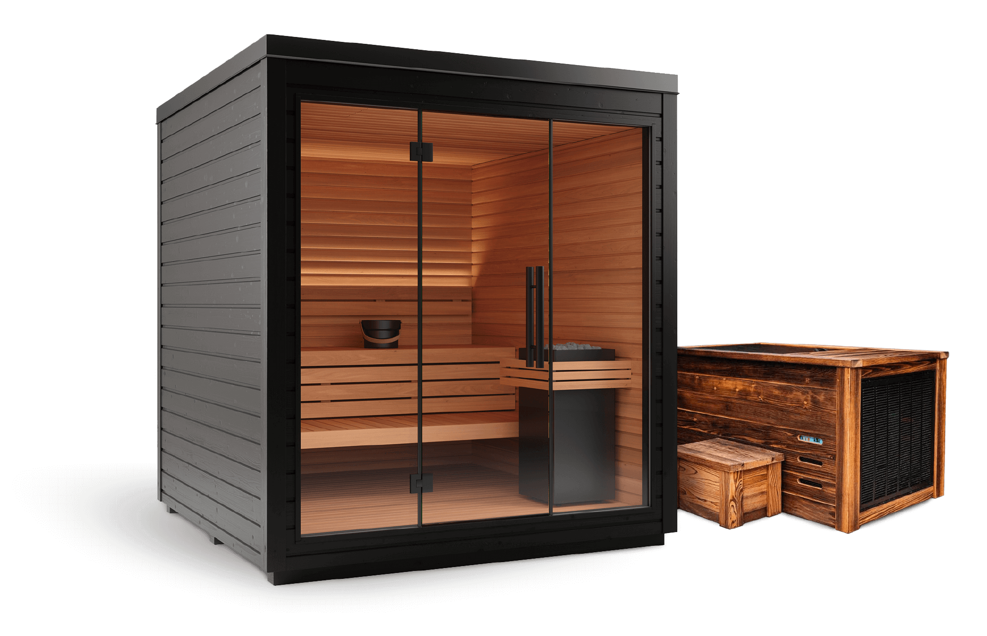 Sauna + Cold plunge image